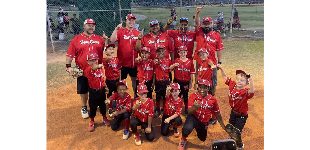 Coach Pitch Champions - Red Dragons